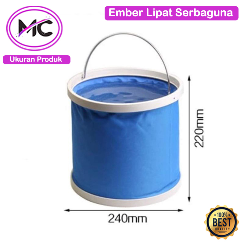 Ember Lipat Portable Multifungsi Ember Cuci Motor Mobil Foldable Bucket Waterproof Ember Outdoor Praktis Tempat Penyimpanan Barang