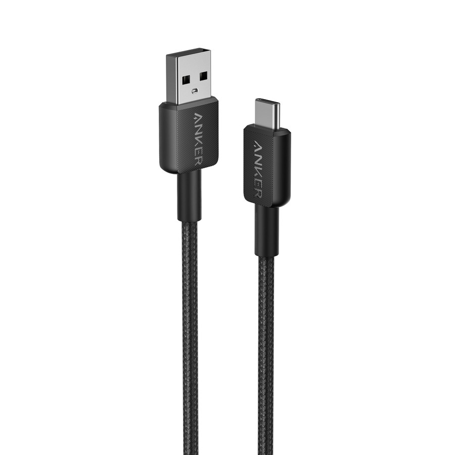 Kabel Charger Anker 322 Usb-A to Usb-C (3ft Braided)