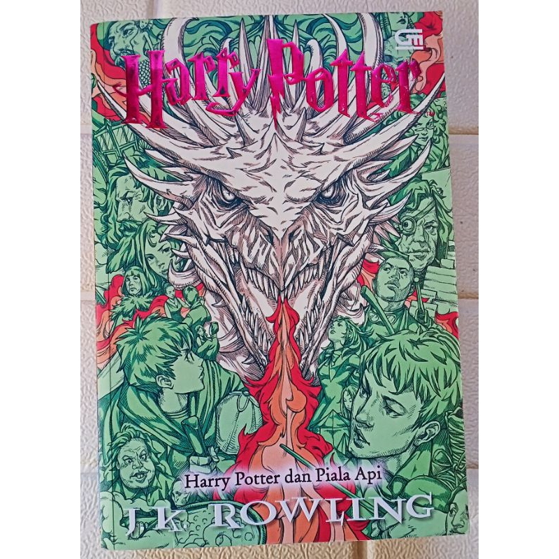 Novel Harry Potter : Harry Potter dan Piala Api (Ori, Bekas, Preloved)