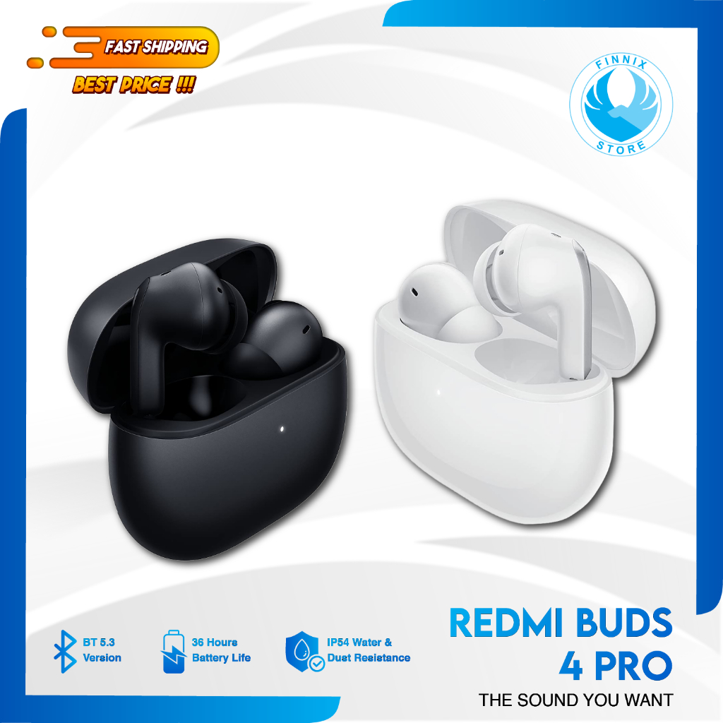 Mi Redmi Buds 4 / 4 Pro TWS Bluetooth Earphone - Garansi Resmi