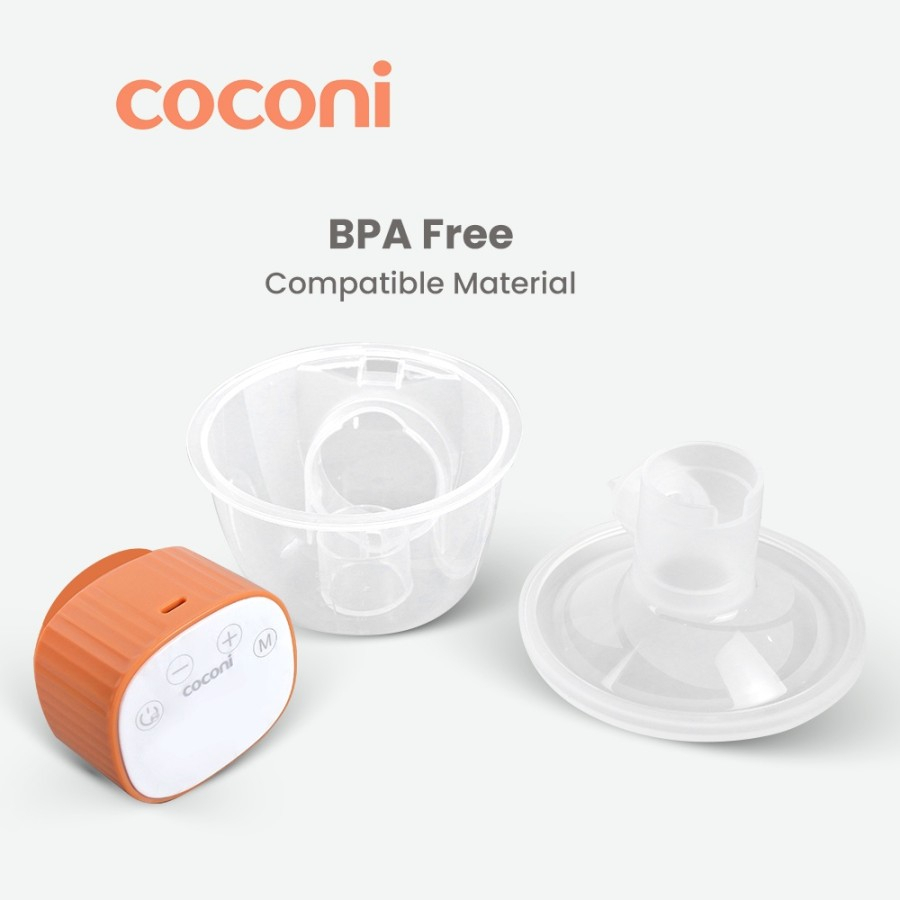 COCONI Hands Free Wearable Electric Breast Pump | Pompa Asi Elektrik