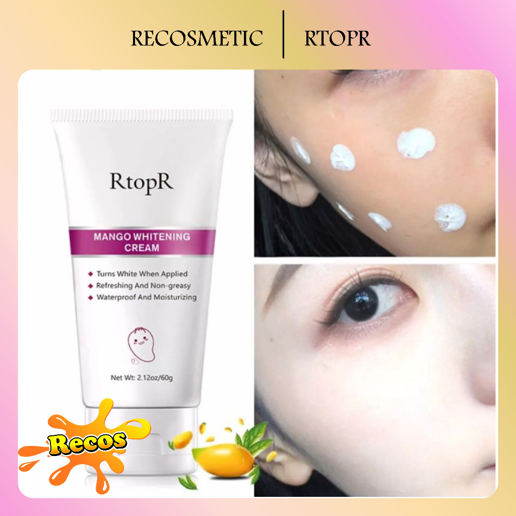 RTOPR MANGO WHITENING CREAM / CREAM PENCERAH ALAMI PEMUTIH PELEMBAB KRIM TUBUH DAN WAJAH ORIGINAL