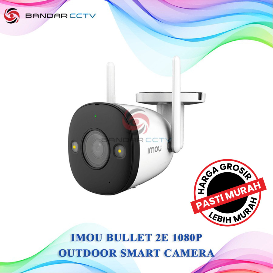 Imou Bullet 2E 1080P Smart IP Camera Outdoor WiFi Full Colour