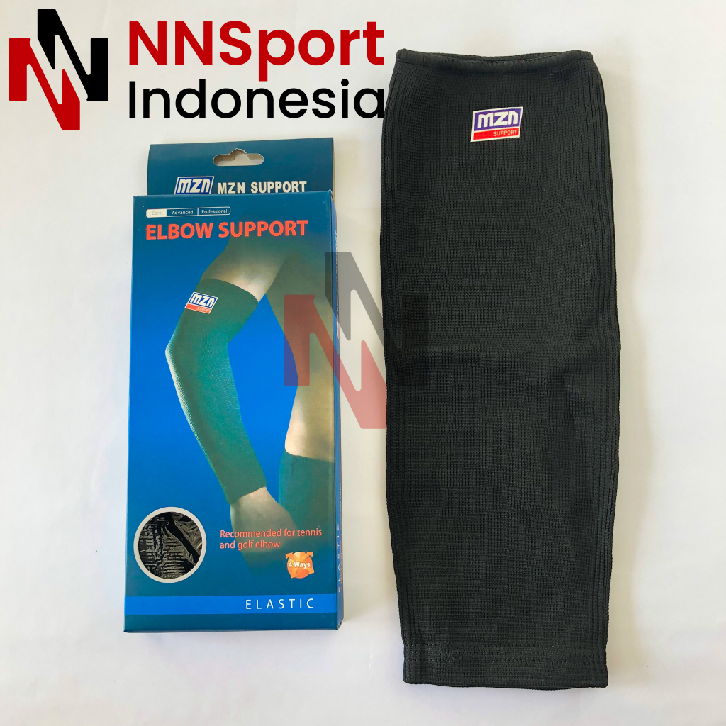 Elbow Support MZN / Deker Pelindung SIku Sikut Lengan / Alat Penopang Tangan Untuk Basket Badminton 