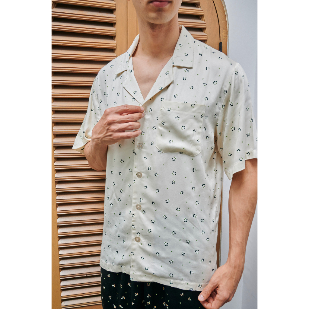 SLEEP PROJECT Unisex Pajama Set PEONY Piyama Rayon Twill