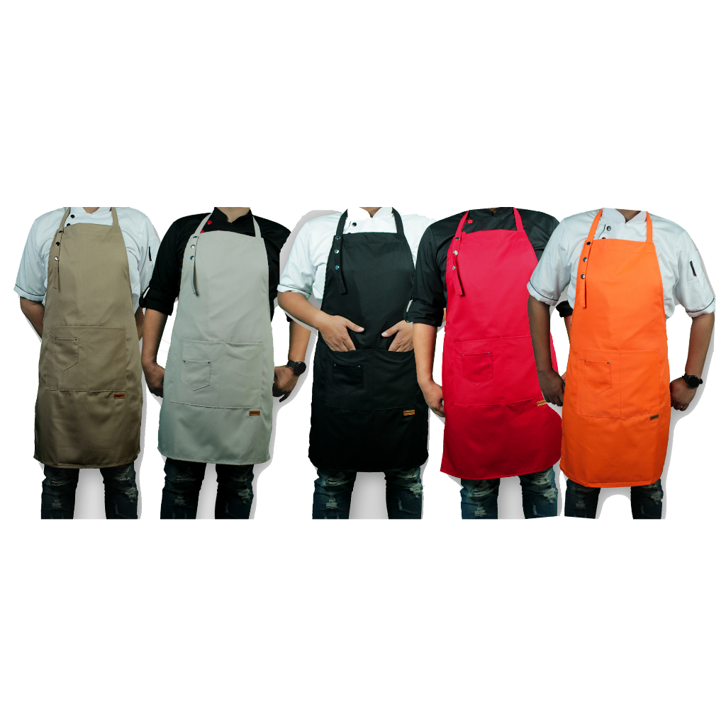 Celemek Apron Celemek Masak Apron Chef Model Korean Style