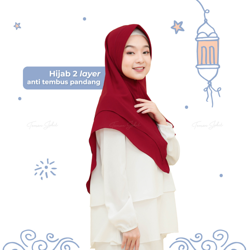 DIY Kit Hijab Instan - Kerudung Instan