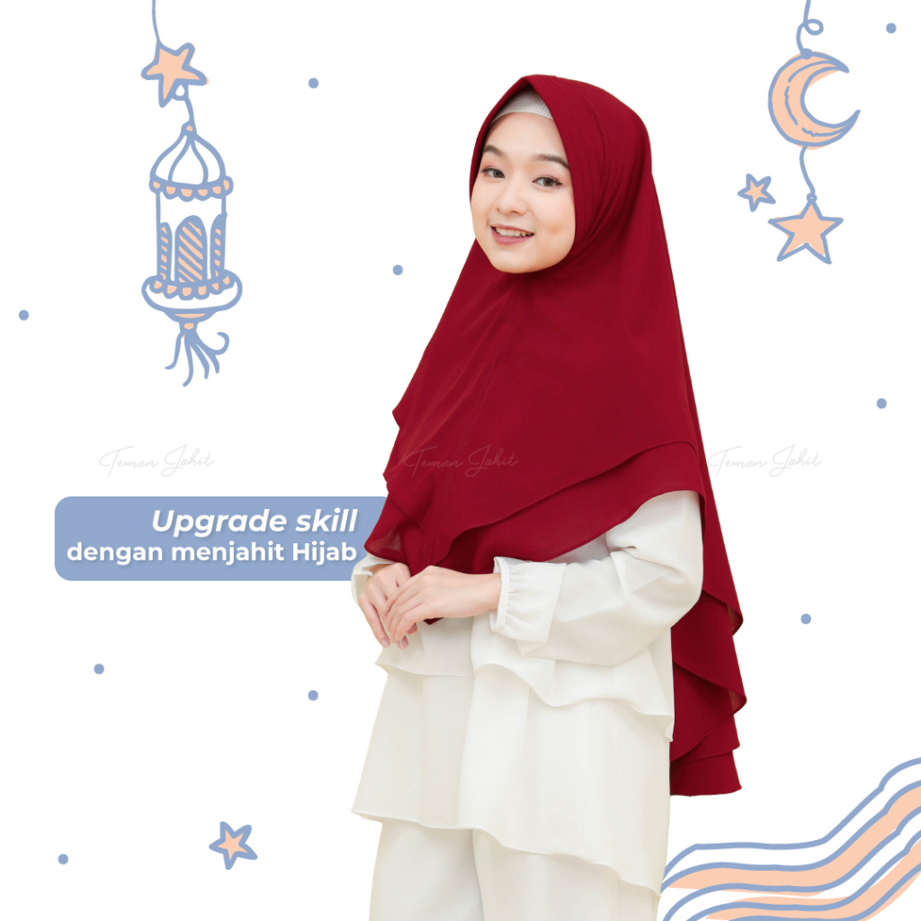 DIY Kit Hijab Instan - Kerudung Instan