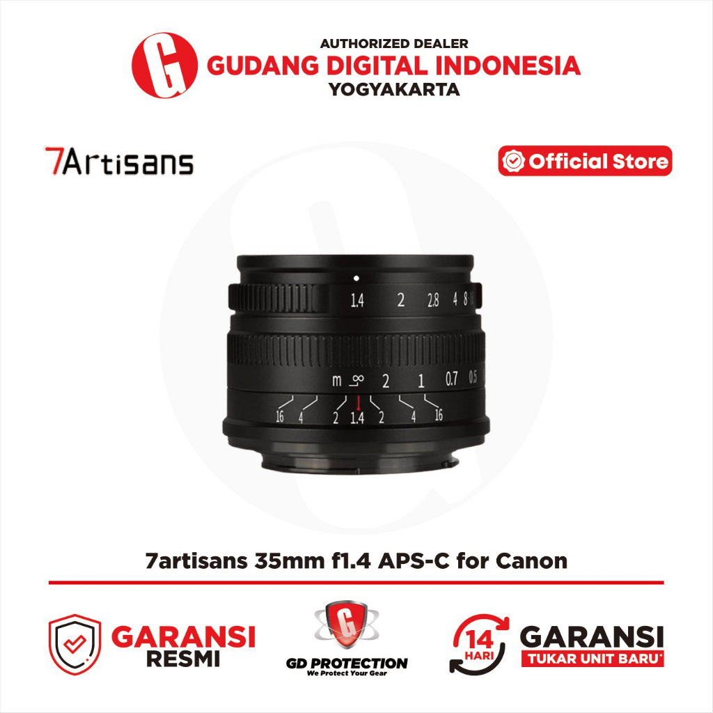 7artisans 35mm f1.4 APS-C for Canon