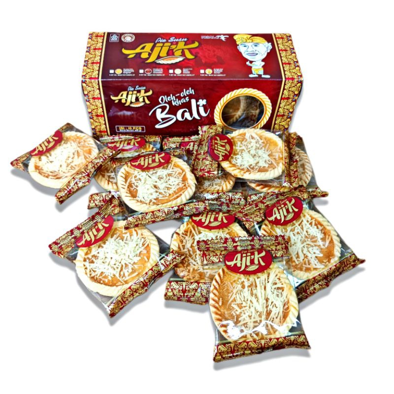 Pie Susu Ajik Rasa Keju (10 pcs)