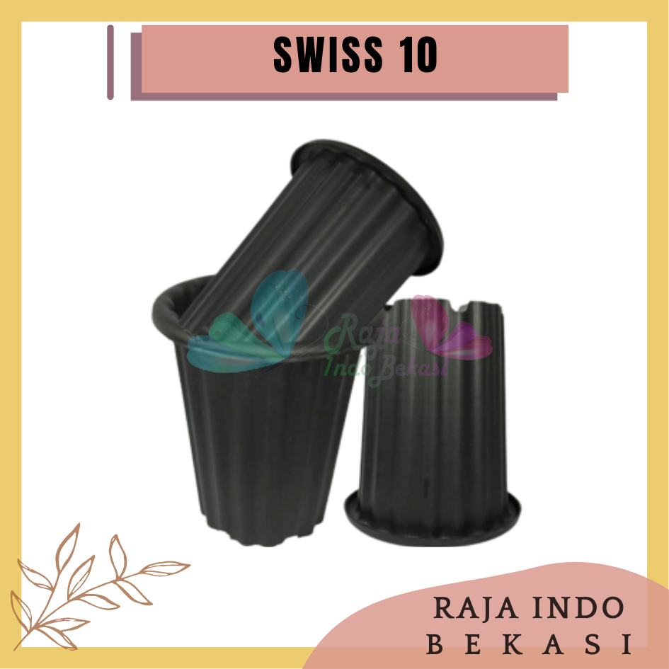 Rajaindobekasi Pot Swiss 10 Hitam Pot Yogap 10 13 15 Hitam Putih Coklat Merah Bata Bening Transparan Pot Yogap 17 18 19 Pot Yogap Murah Pot Bunga Tinggi Pirus Tegak Bagus Tebal