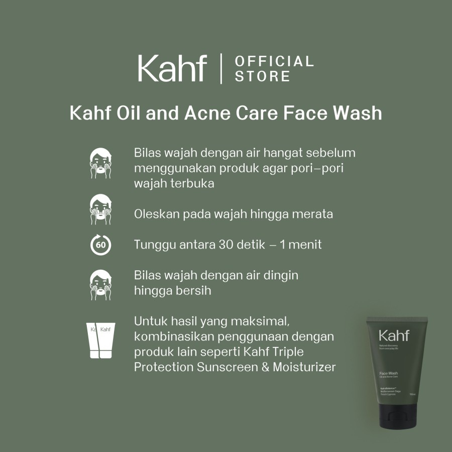 Kahf Advance Face Care Set Bundling