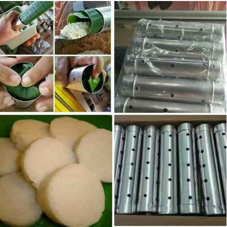 [ OBJ ] (1Lusin) Cetakan Lontong Aluminium Anti Karat