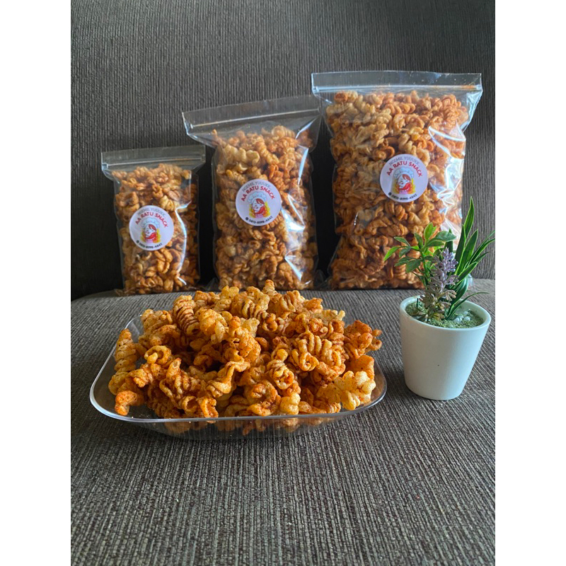 

Makaroni Spiral Pedas 200 Gram