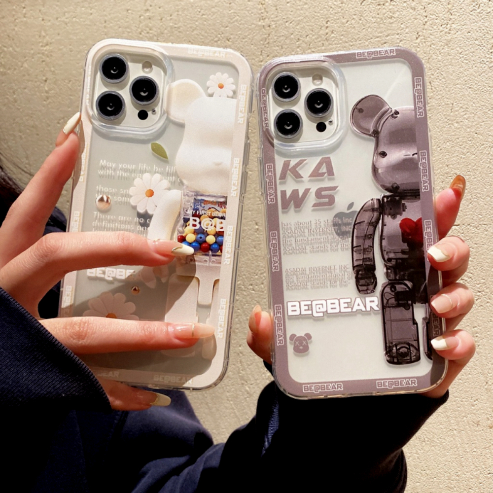 Casing Vivo Y95 Y12S Y20 Y20S Y30 Y30i Y50 Y91 Y91C Y93 Y93 Fingger Y95 Case Kaws Beabear Silicon Premium