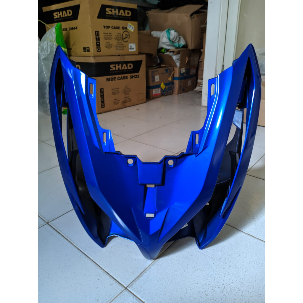 COVER FR PL TW/COVER LAMPU DEPAN VARIO 125 BIRU 64301KZR600PTB