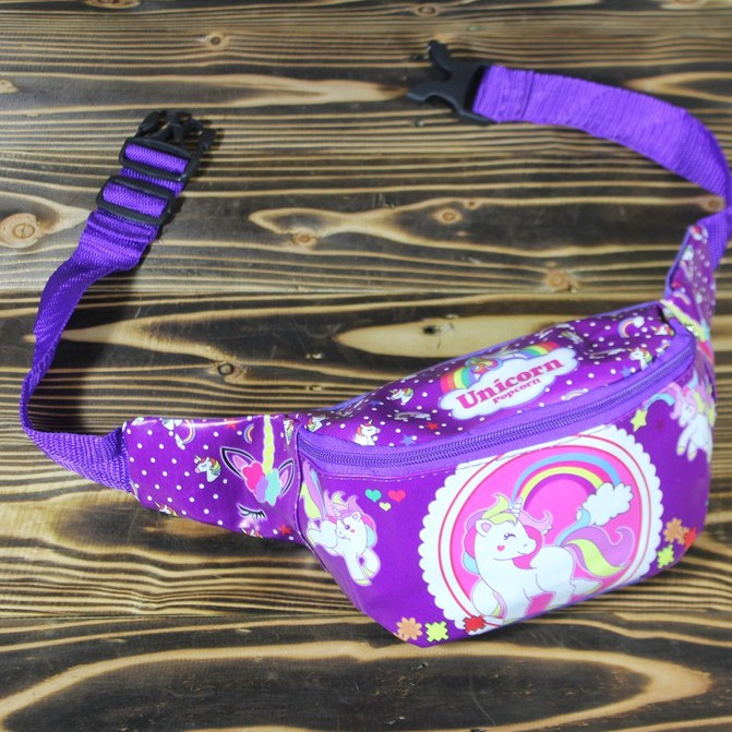 BPT/ Waist bag anak perempuan laki-laki lucu waistbag tas slempang anak korea motif BOBA