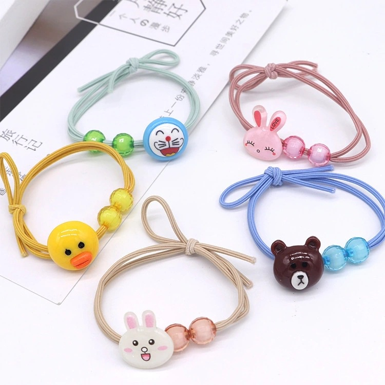 MONSOON - D6130 Ikat Rambut Karakter F5164 (1 PC) / Ikat Rambut Motif Kartun / Karet Rambut Lucu / Ikat Rambut Gaya Korea / Kuncir Rambut