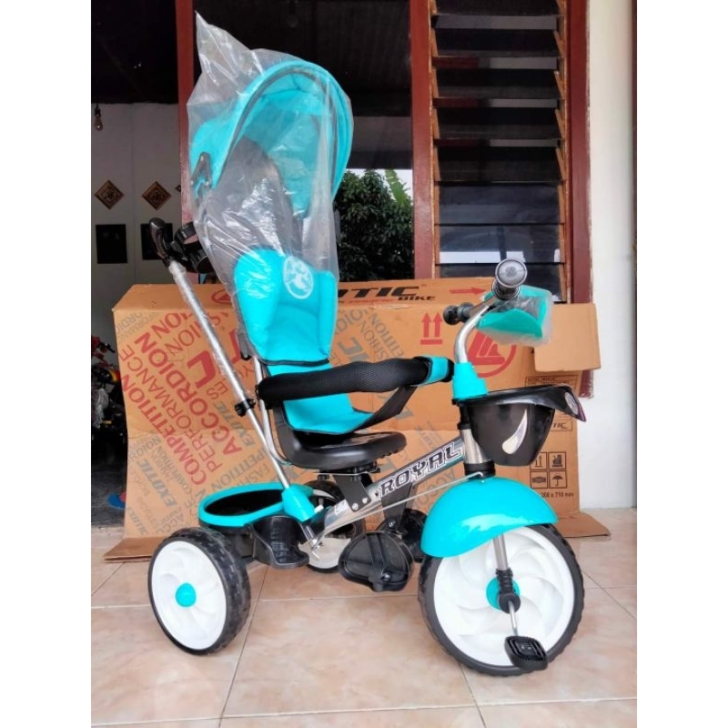 Sepeda Anak Roda 3 Stroller Royal