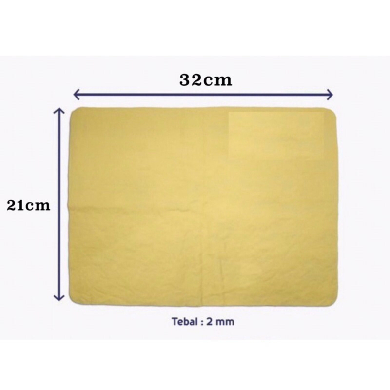 Lap Kanebo Serat Polos serbaguna Lap dapur Motor mobil Pembersih Ruangan