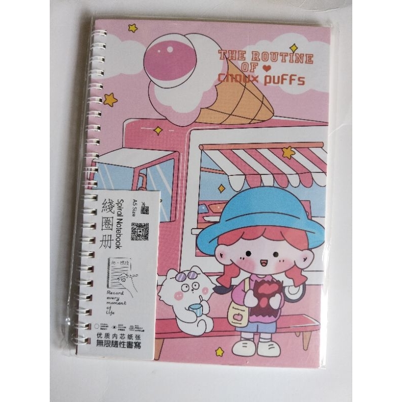 

buku tulis ring A5, buku jurnal