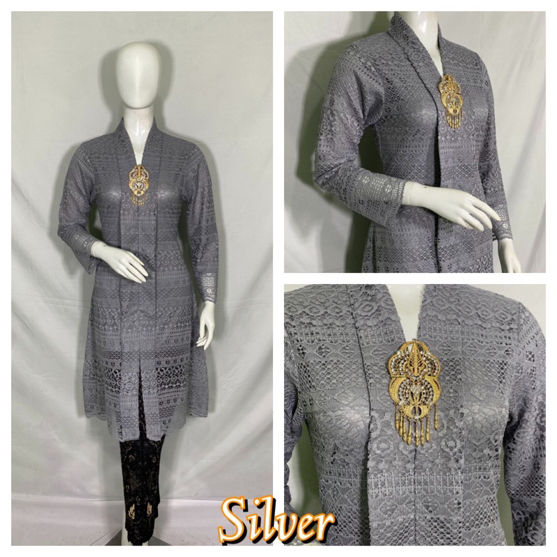 KEBAYA MODERN KARTINI PANJANG KEBAYA TUNIK/wisuda/seragaman/kondangan/