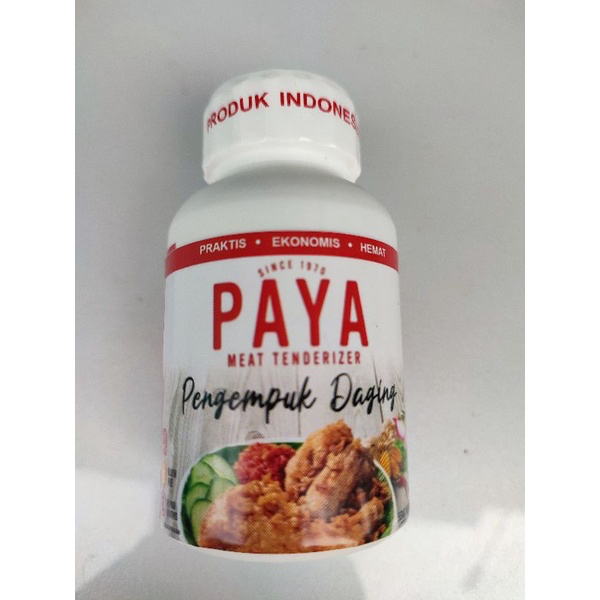 

Paya Pengempuk Daging 70 gr