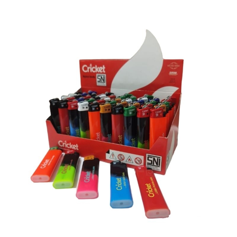 korek api CRICKET original 50pcs ( harga grosir ) Korek Gas/korek