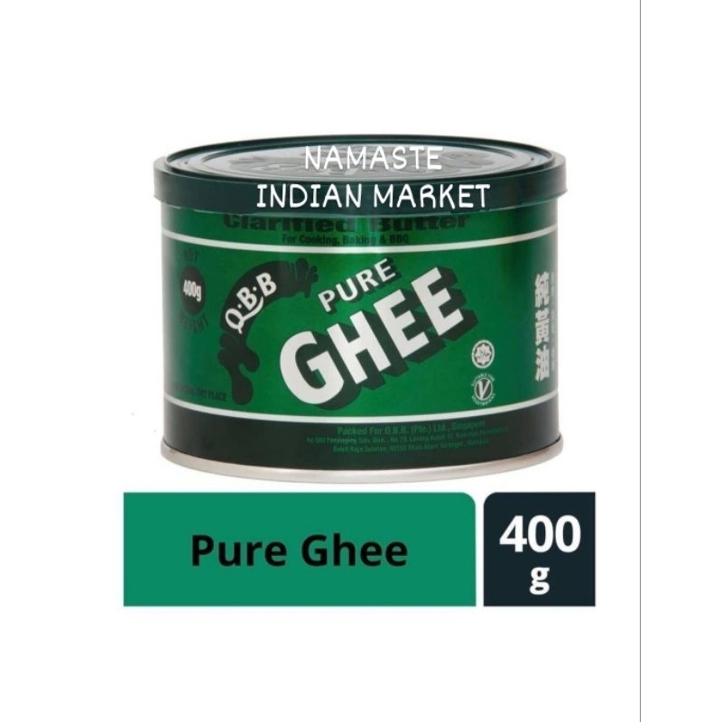 

PURE GHEE QBB | CLARIFIED BUTTER 400 gr