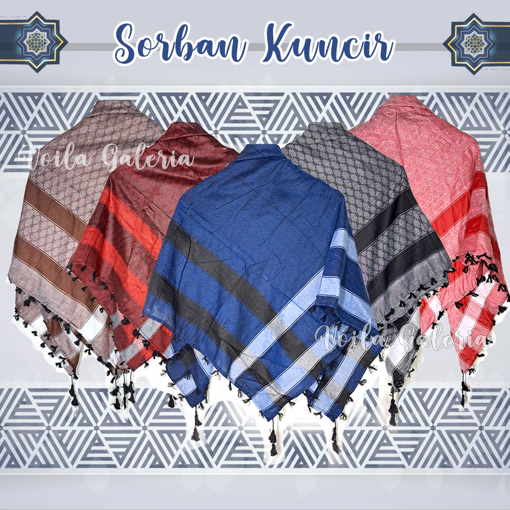 Surban Motif - Sorban Arab Murah Grosir Suvenir Haji Umroh