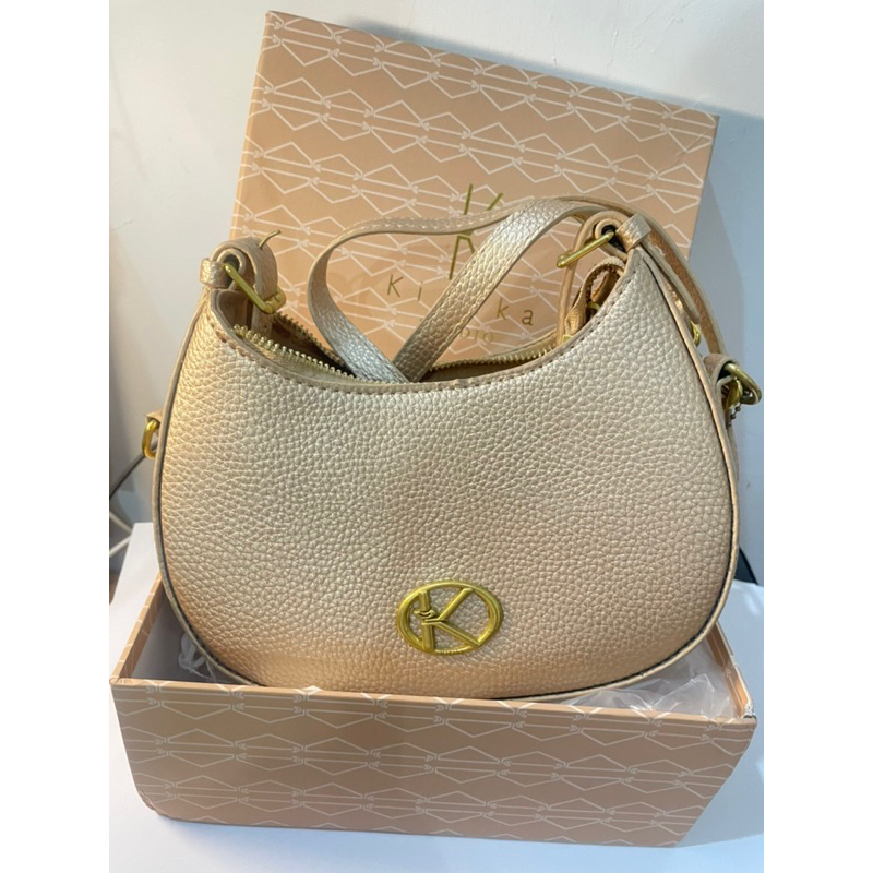 [PRELOVED] Moona Bag Gold by Kienka Id