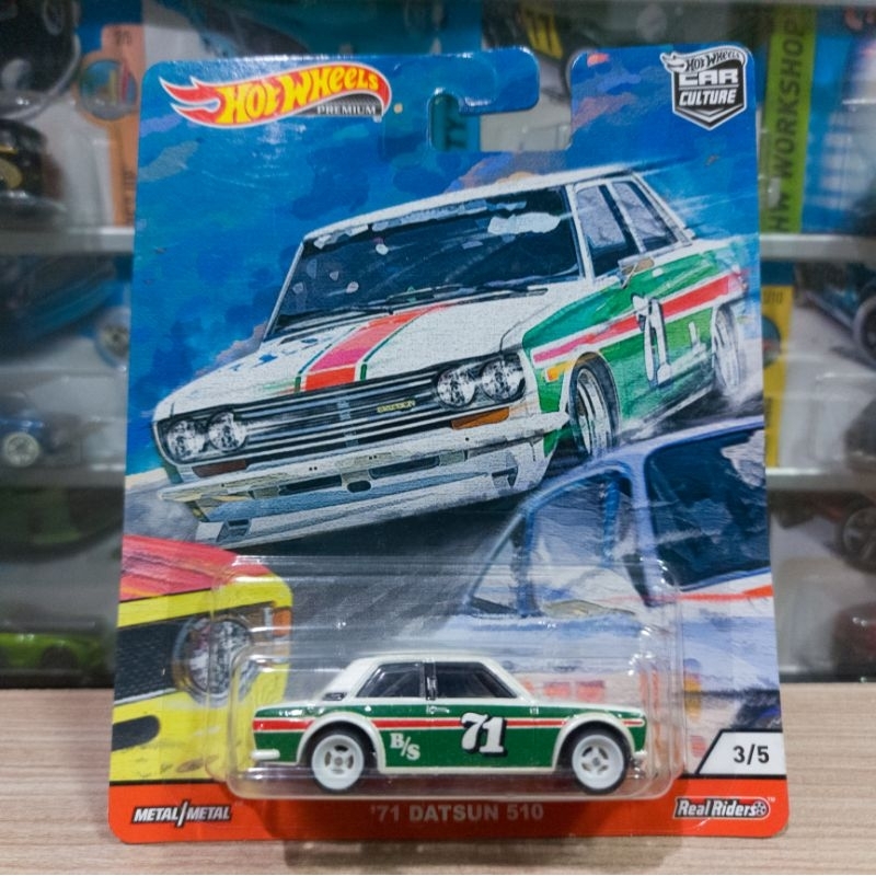 Hot Wheels 71 Datsun 510 - Door Slammers - Premium