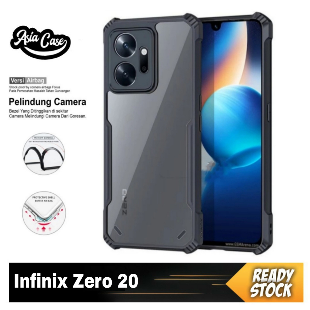 Case Infinix Zero 20 Casing Fusion ShockProof Transparan