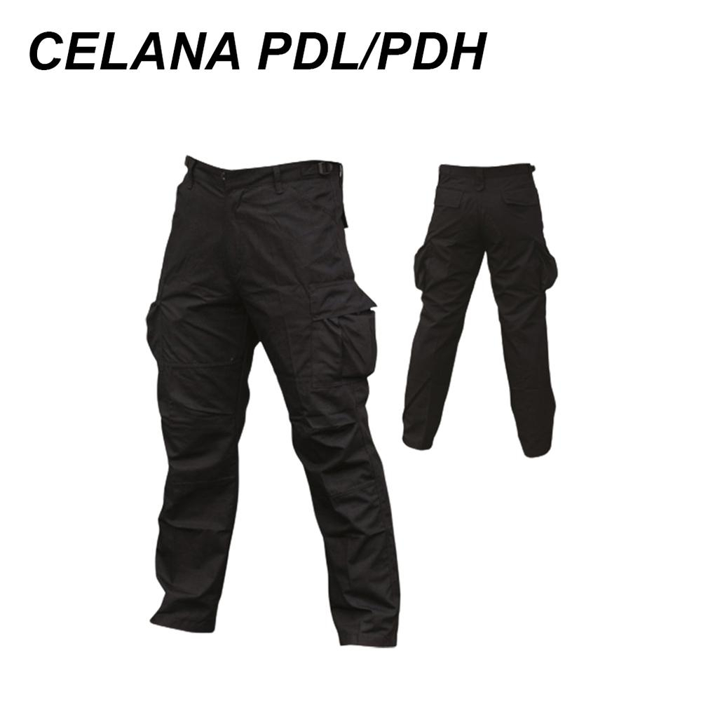 CELANA PDL HITAM POLRI/SATPAM/BRIMOB