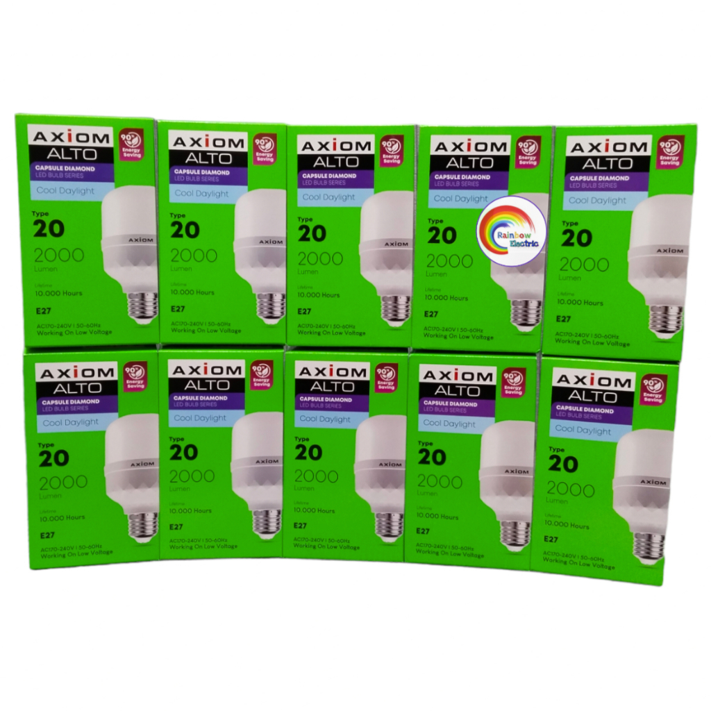Paket 10 Pcs Axiom ALTO Lampu LED Capsule Diamond 20 Watt