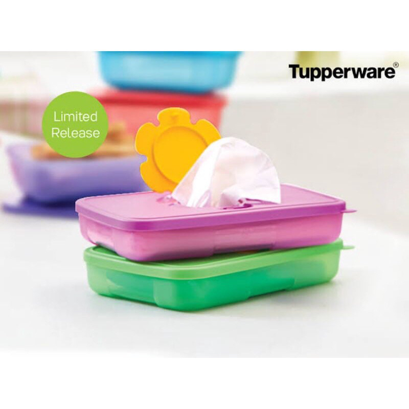 TISSUE BOX TUPPERWARE