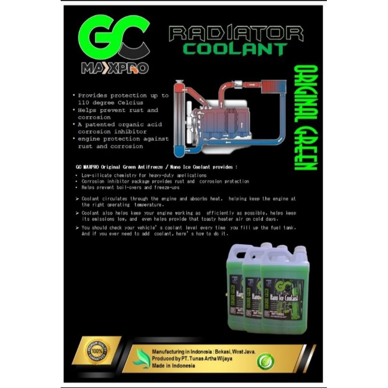 Radiator coolant GcMaxpro