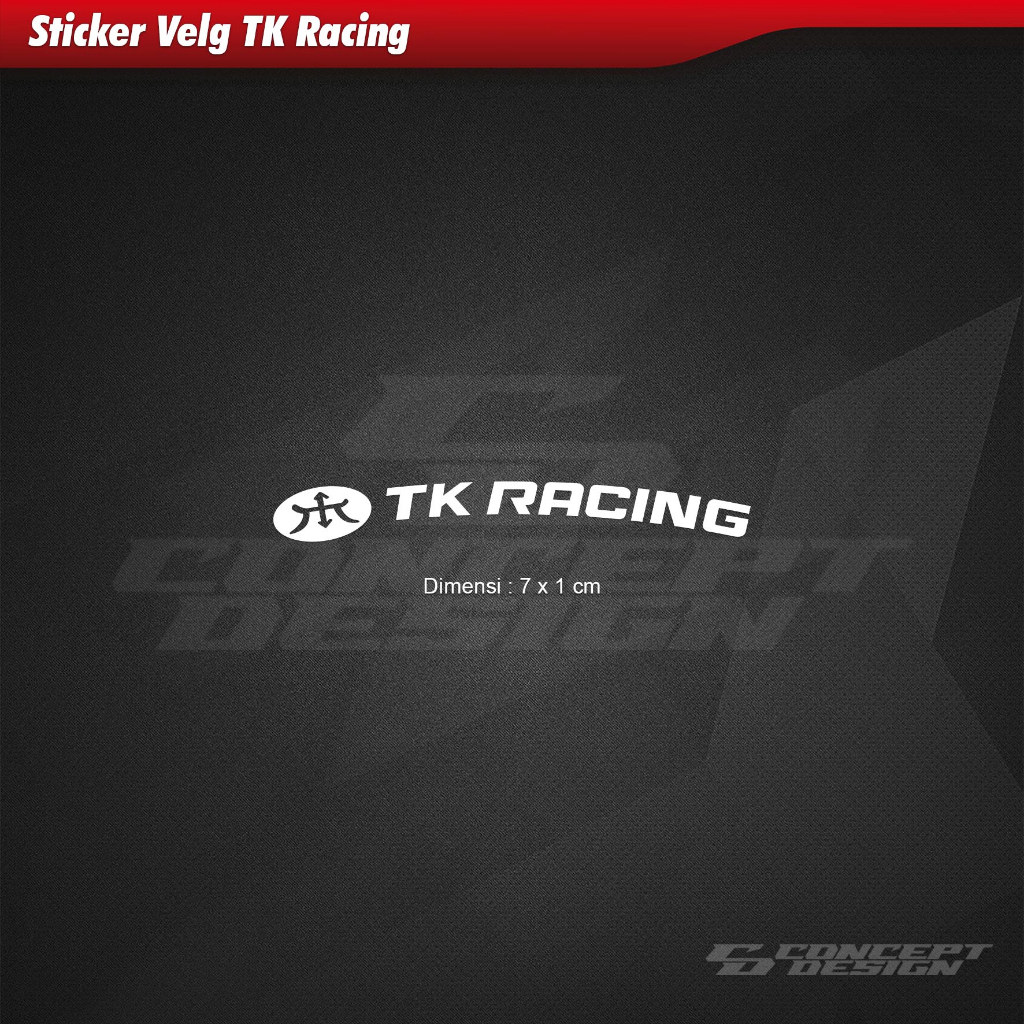 Sticker Velg TK Racing
