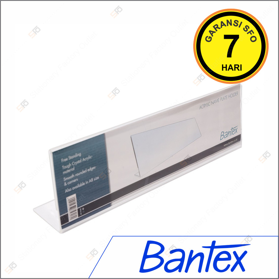 

Acrylic Name Plate Holder Bantex - 8856 08 - SFO Semarang Official