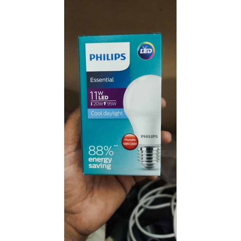 Lampu Philips LED 11 Watt Bergaransi Murah