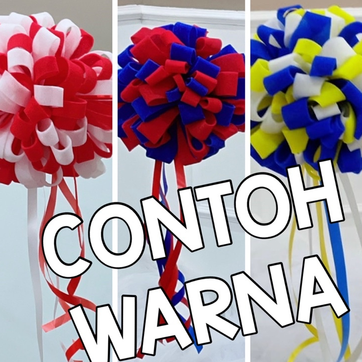 PAKET PITA PERESMIAN 3 POM POM