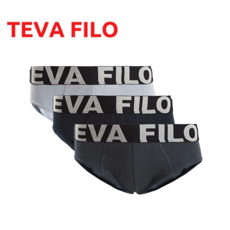 [3 PCS] TEVA FILO 311 - Celana Dalam Pria SEGITIGA