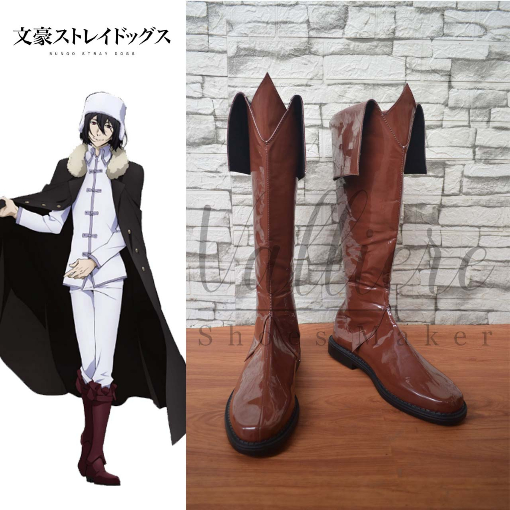 Boots Cosplay Bungou Stray Dogs Fyodor Dostoyevsky
