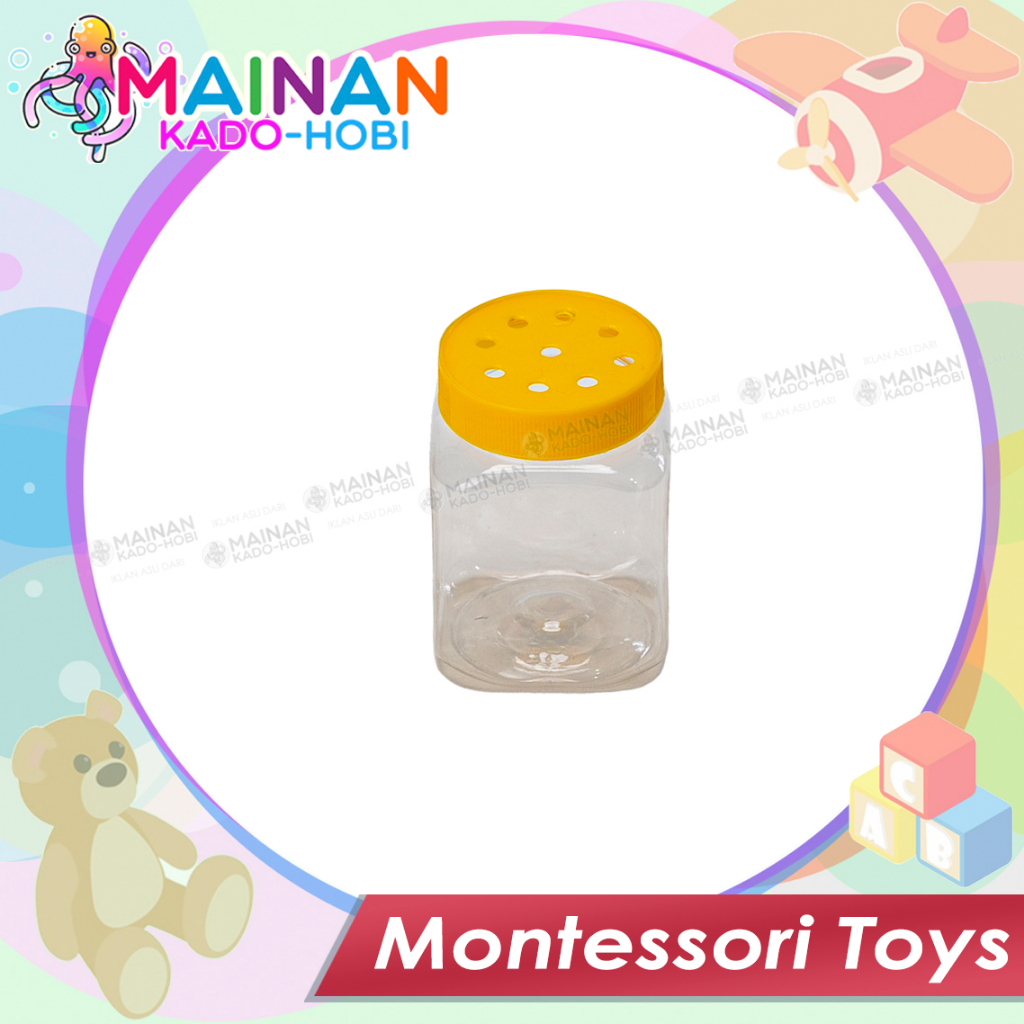 SET PLAY MAINAN ANAK STIMULASI MONTESSORI MOTORIK TOPLES BUSY JAR