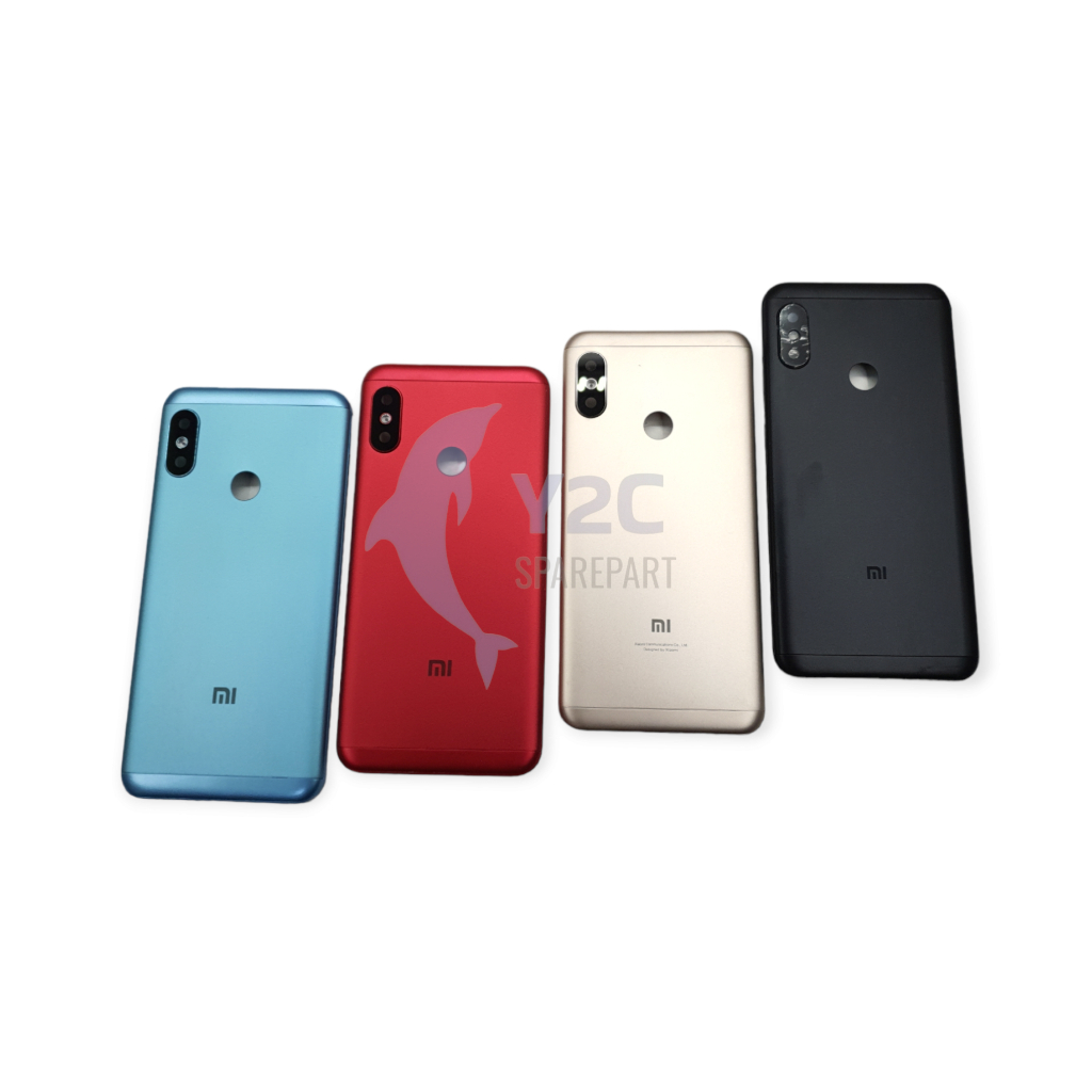 BACKDOOR XIAOMI REDMI 6 PRO / MI A2 LITE / BACKCOVER / TUTUP BELAKANG / BATERAI