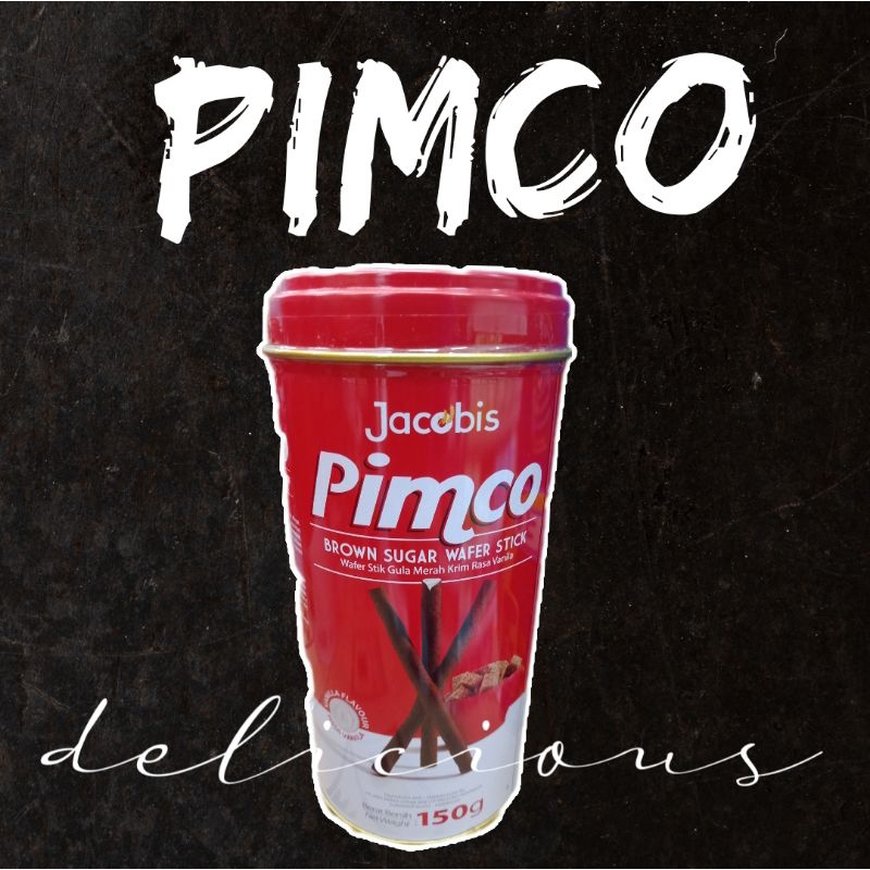 Pimco wafer stick brown sugar vanilla 150G