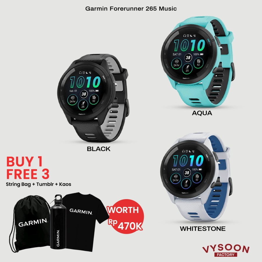 Garmin Forerunner 265 Music / 265 Music / FR265 / FR 265