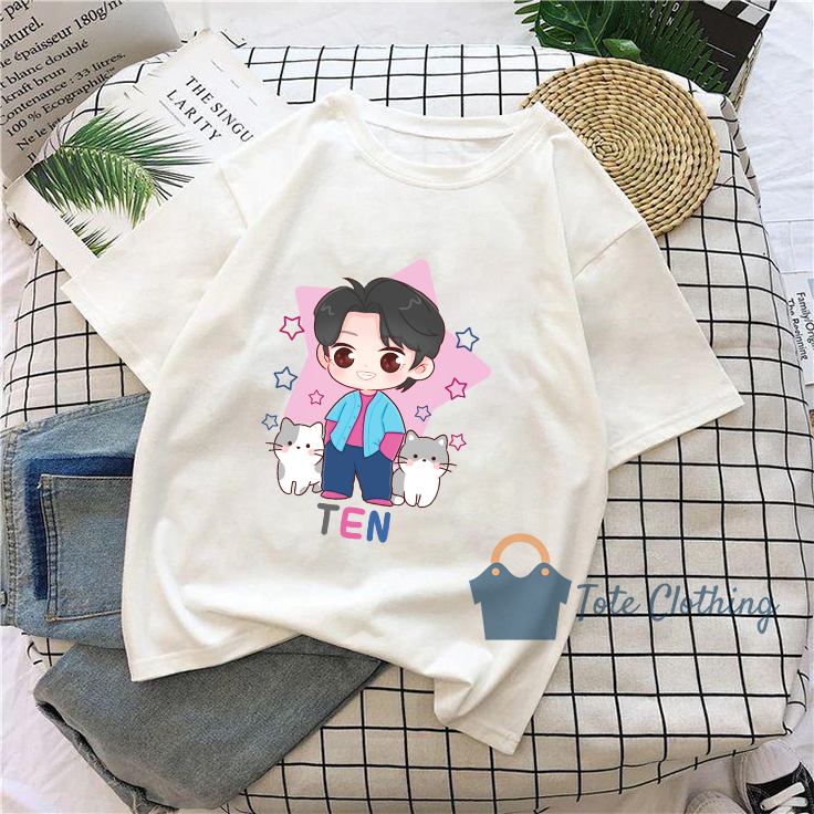 WEO KAOS WAYV / KAOS OVERSIZE / KAOS UNISEX PUTIH