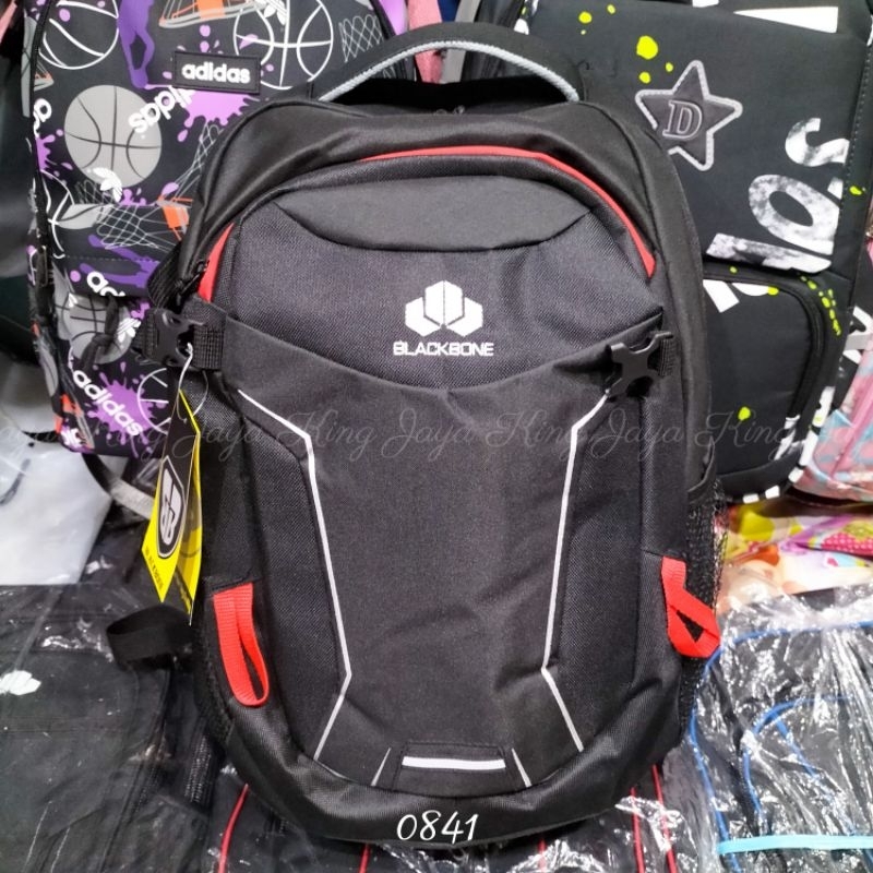 Ransel Laptop Murah Blackbone Hitam Tas Sekolah Kerja Pria