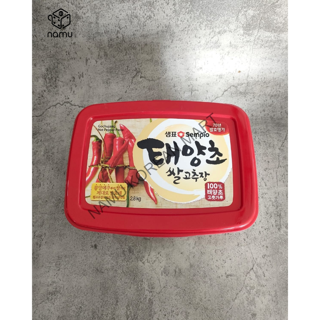 

Sempio Hot Pepper Paste Gochujang 2.8kg / Gochujang / Pasta Cabai Korea / Hot Pepper Paste